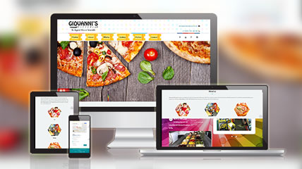 giovannis pizza website