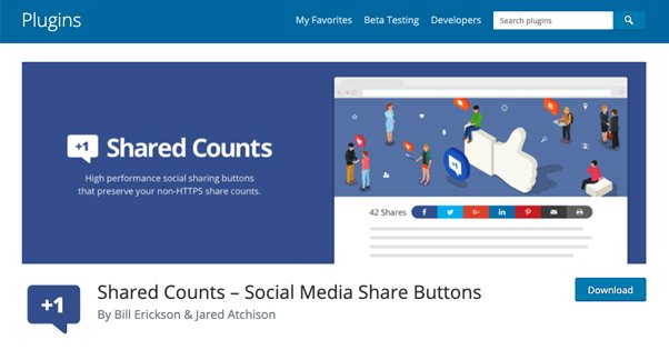 Shared Counts Wp Plugins