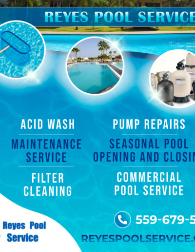 Pool Service Flyers Examples