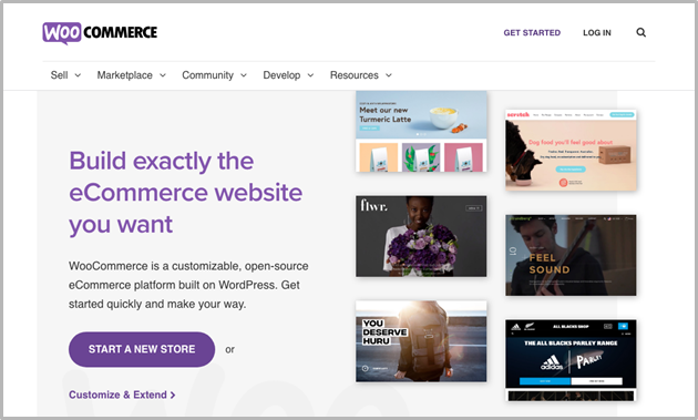 WooCommerce website screenshot