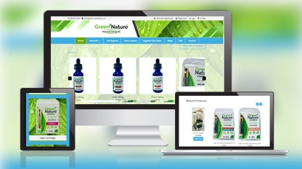 green nature hemp website