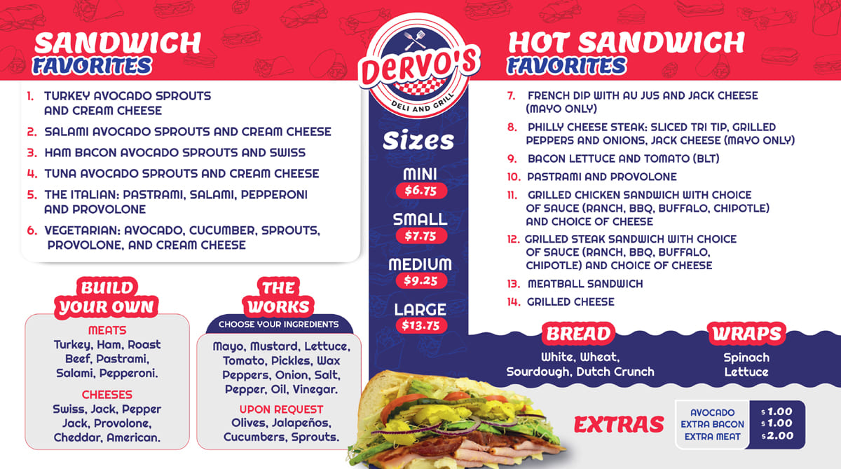 dervos_menu_page-0001 Hot Sandwich Menu Design