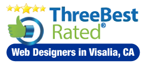 three best rated web designer in visalia, ca